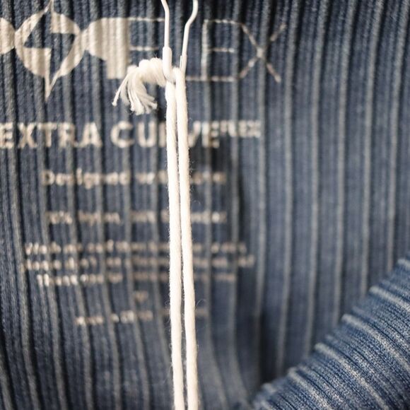 POPFLEX Supersculpt Seamless Leggings - Vintage Indigo Extra Curve Flex (1x-3x) - Picture 13 of 14